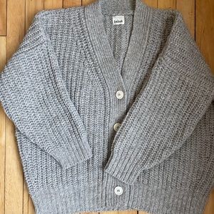 Babaa No.19 Cardigan in Mist